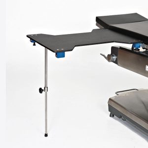 Hourglass Carbon Fiber Arm and Hand Table with Leg