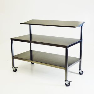 Two-Tier Back Table for Ortho cases in the OR